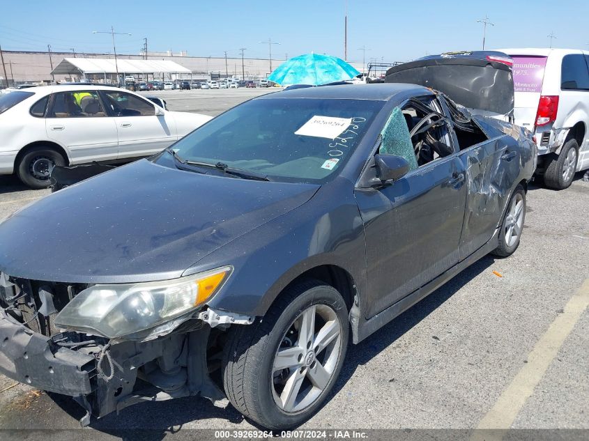 2012 Toyota Camry Se VIN: 4T1BF1FK7CU092920 Lot: 39269264