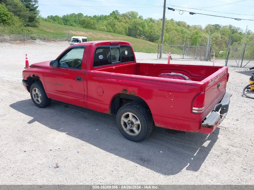 1B7FL26X7WS506973 | 1998 DODGE DAKOTA