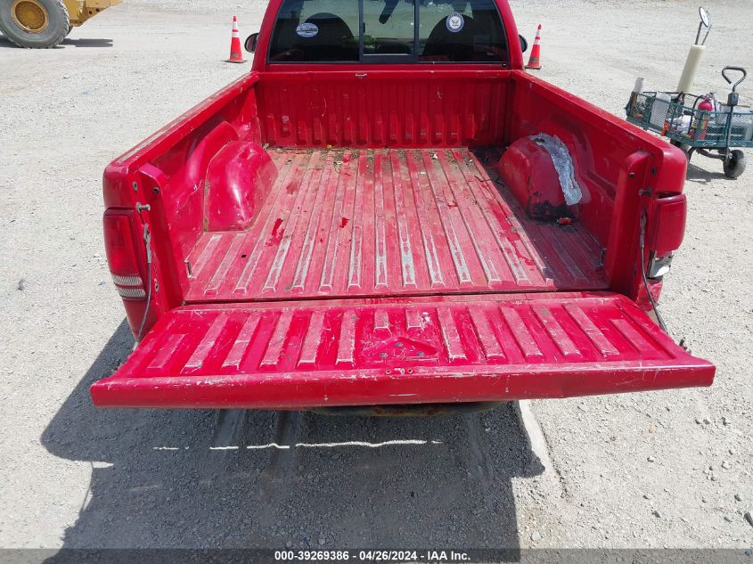 1B7FL26X7WS506973 | 1998 DODGE DAKOTA