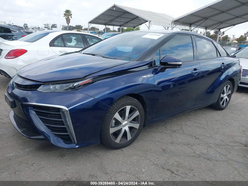 2017 Toyota Mirai VIN: JTDBVRBD4HA002466 Lot: 39269485