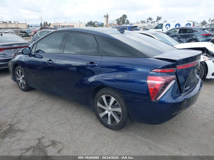 2017 Toyota Mirai VIN: JTDBVRBD4HA002466 Lot: 39269485