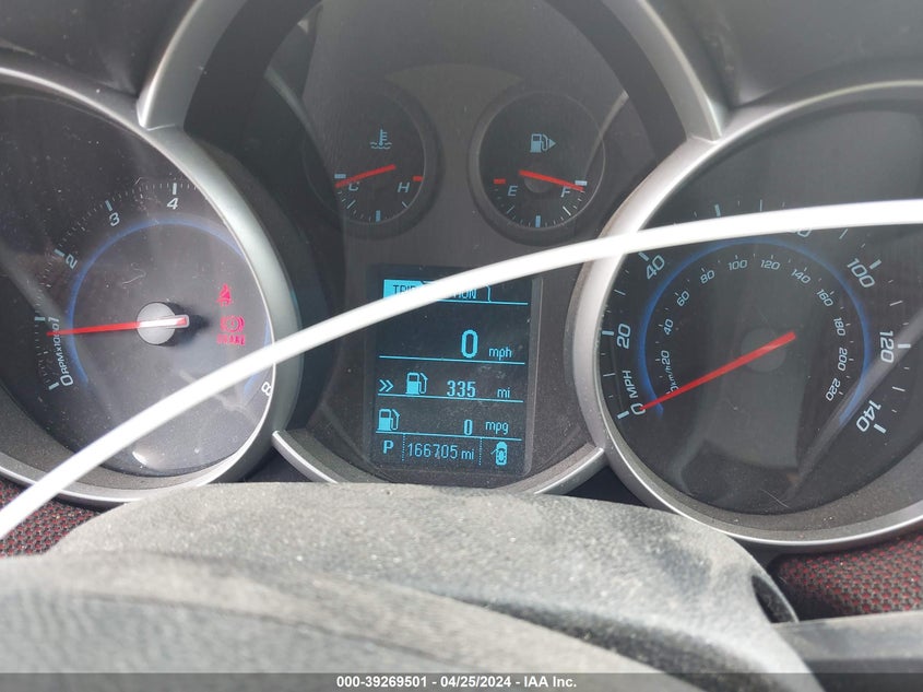 2013 CHEVROLET CRUZE 1LT AUTO - 1G1PC5SB2D7186793