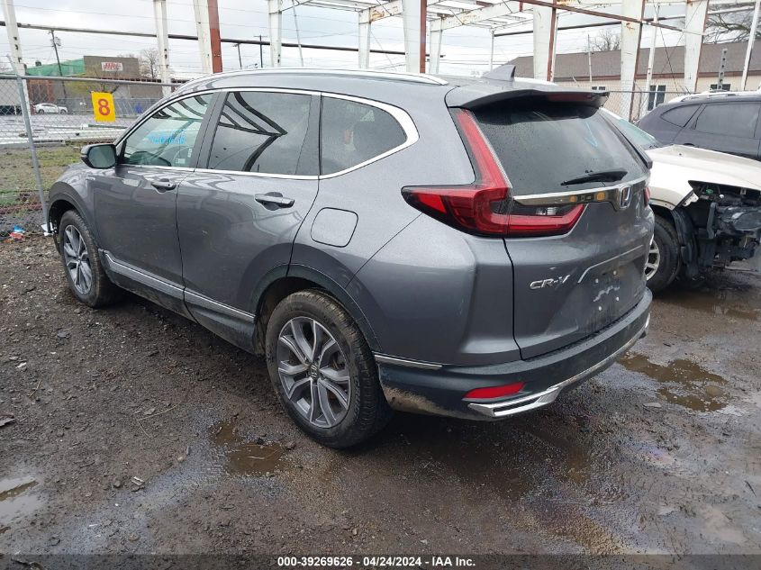 2022 Honda Cr-V Hybrid Touring VIN: 5J6RT6H90NL014260 Lot: 39269626