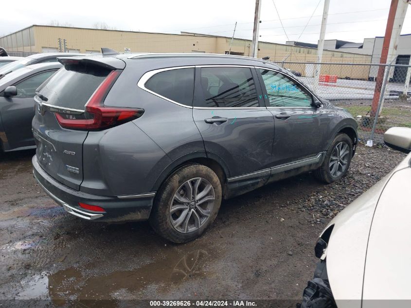 2022 Honda Cr-V Hybrid Touring VIN: 5J6RT6H90NL014260 Lot: 39269626