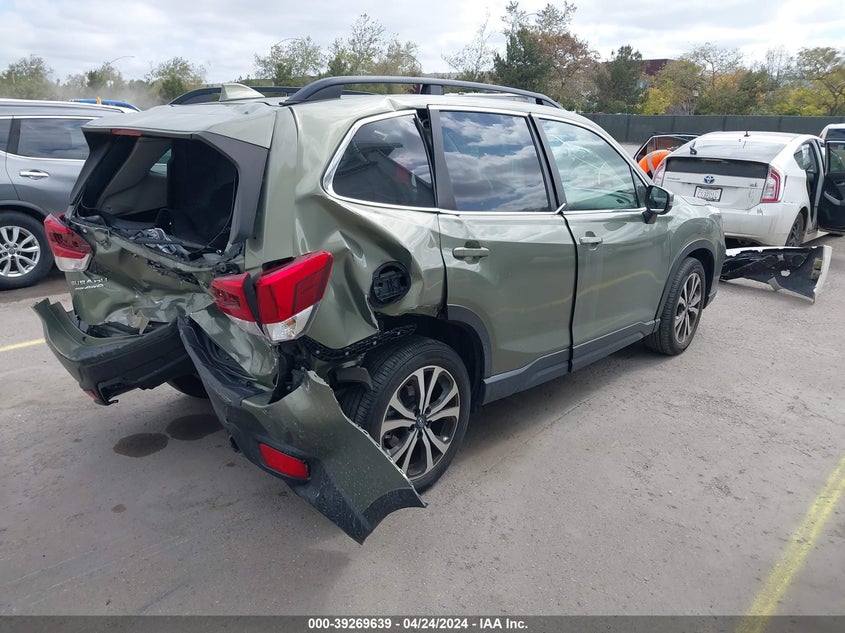 2021 SUBARU FORESTER 2.5L H4 FI DOHC 16V (VIN: JF2SKASC8MH508645