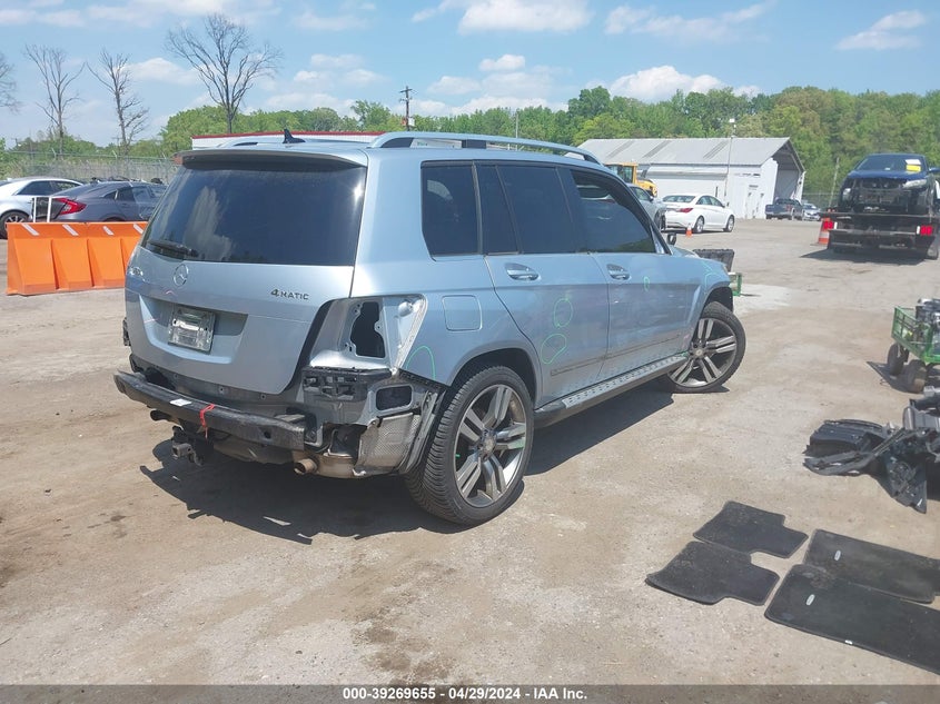 2013 Mercedes-Benz Glk 350 4Matic VIN: WDCGG8JB0DF973630 Lot: 39269655