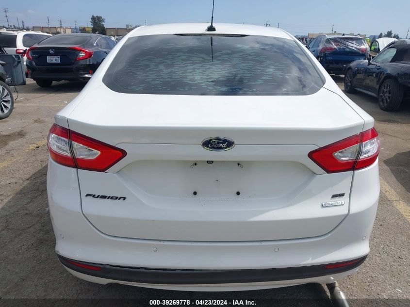 2015 Ford Fusion Se VIN: 3FA6P0HD4FR257836 Lot: 39269778