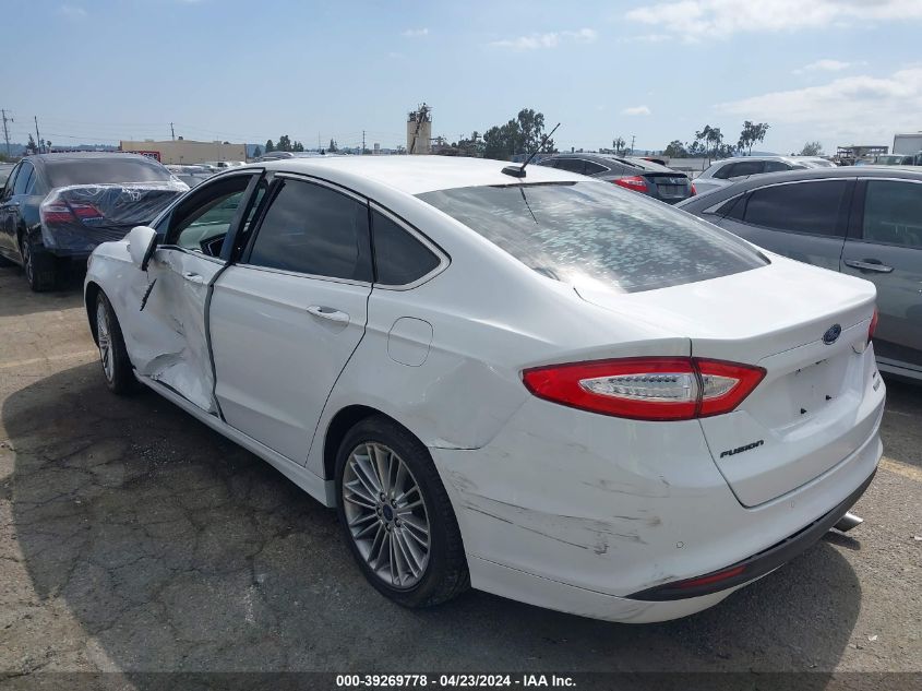 2015 Ford Fusion Se VIN: 3FA6P0HD4FR257836 Lot: 39269778