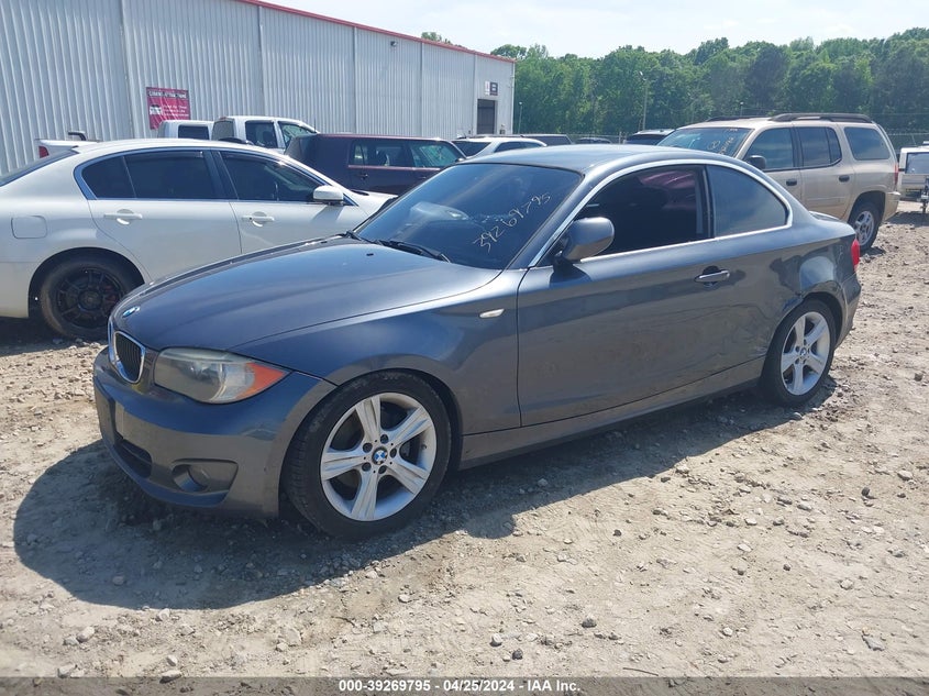 2013 BMW 128I VIN: WBAUP9C50DVS94479 Lot: 39269795
