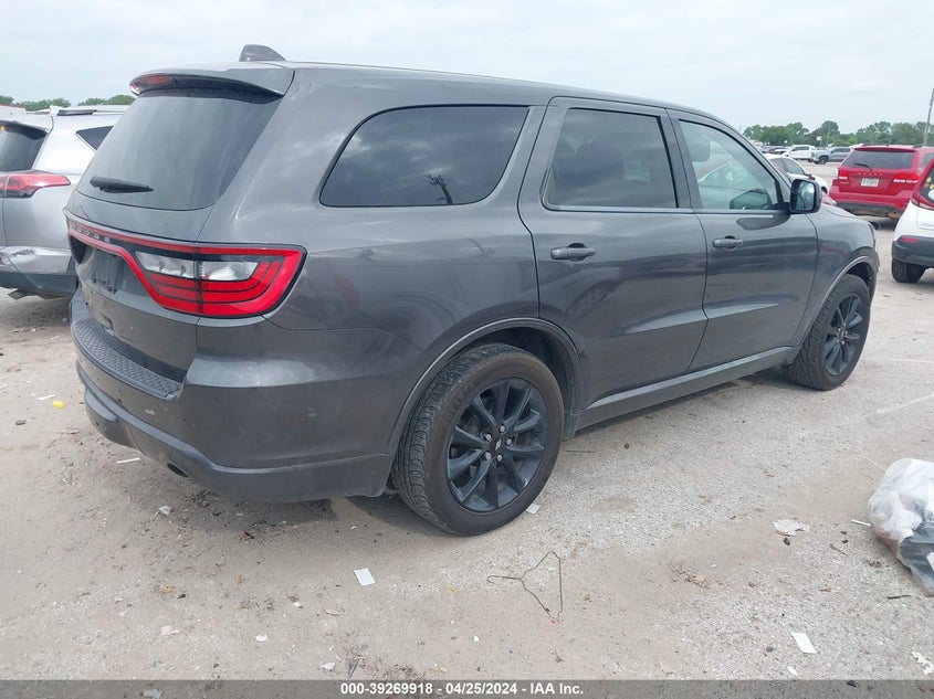 2019 DODGE DURANGO SXT - 1C4RDHAG4KC836367