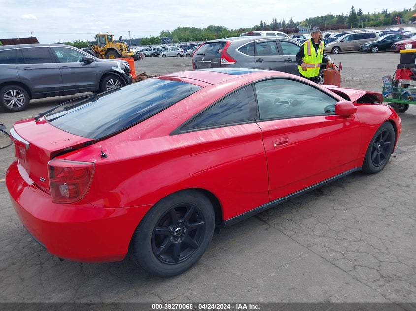 2005 Toyota Celica Gt VIN: JTDDR32T550183841 Lot: 39270065