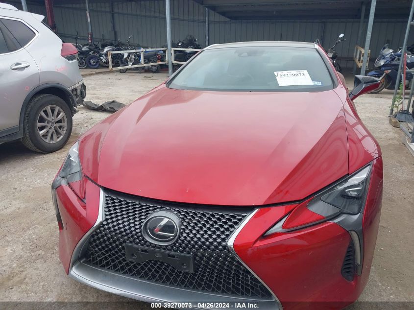 2020 Lexus Lc 500 VIN: JTHBP5AY3LA007561 Lot: 39270073