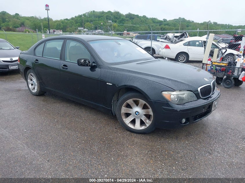 2007 BMW 750Li VIN: WBAHN83577DT77192 Lot: 39270074