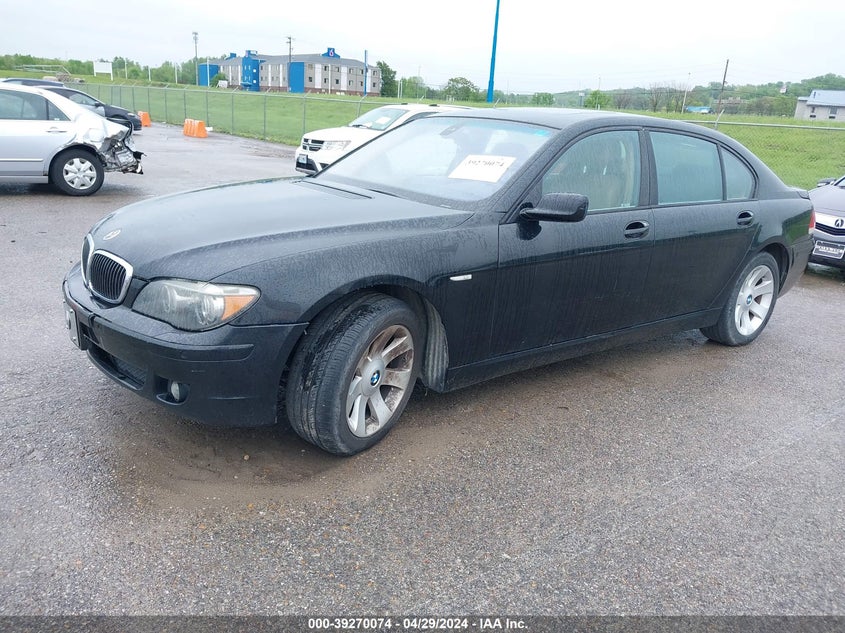 2007 BMW 750Li VIN: WBAHN83577DT77192 Lot: 39270074