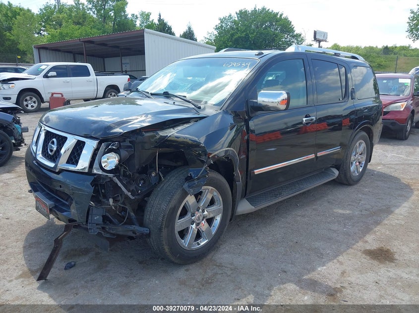 2011 Nissan Armada Platinum VIN: 5N1BA0NF3BN624539 Lot: 39270079