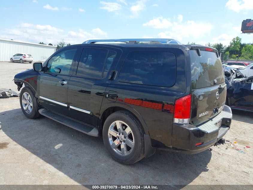 2011 Nissan Armada Platinum VIN: 5N1BA0NF3BN624539 Lot: 39270079