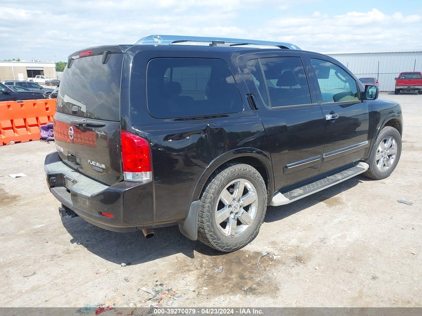 2011 Nissan Armada Platinum VIN: 5N1BA0NF3BN624539 Lot: 39270079