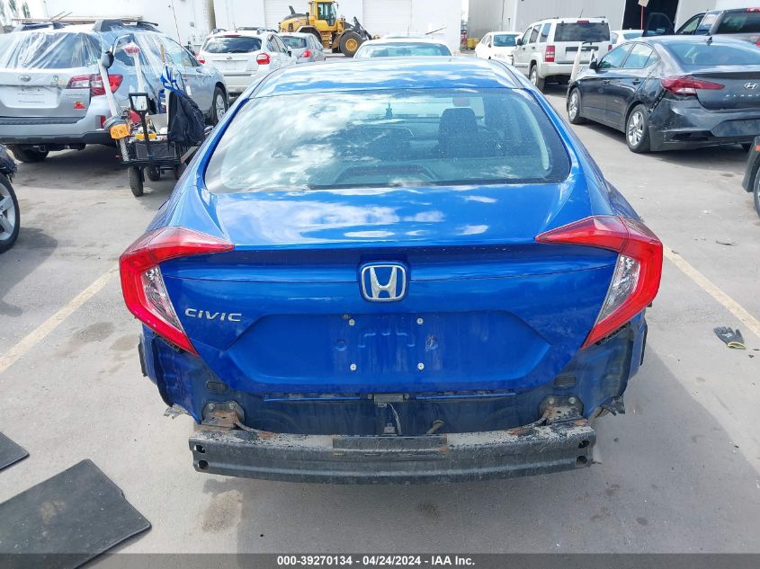 2016 Honda Civic Ex VIN: 19XFC2F74GE090000 Lot: 39270134