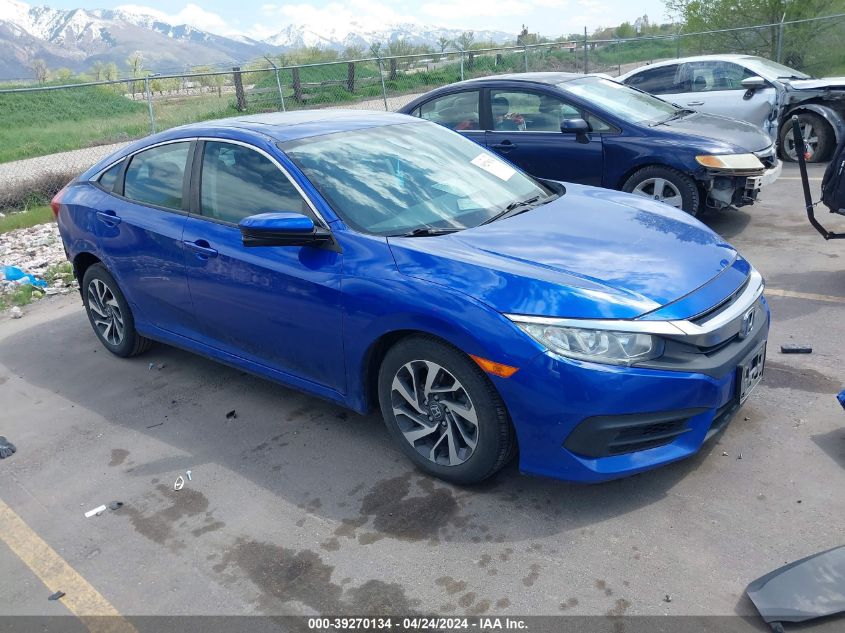 2016 Honda Civic Ex VIN: 19XFC2F74GE090000 Lot: 39270134