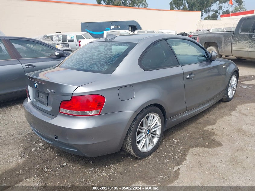 2011 BMW 128I VIN: WBAUP7C58BVK78807 Lot: 39270195
