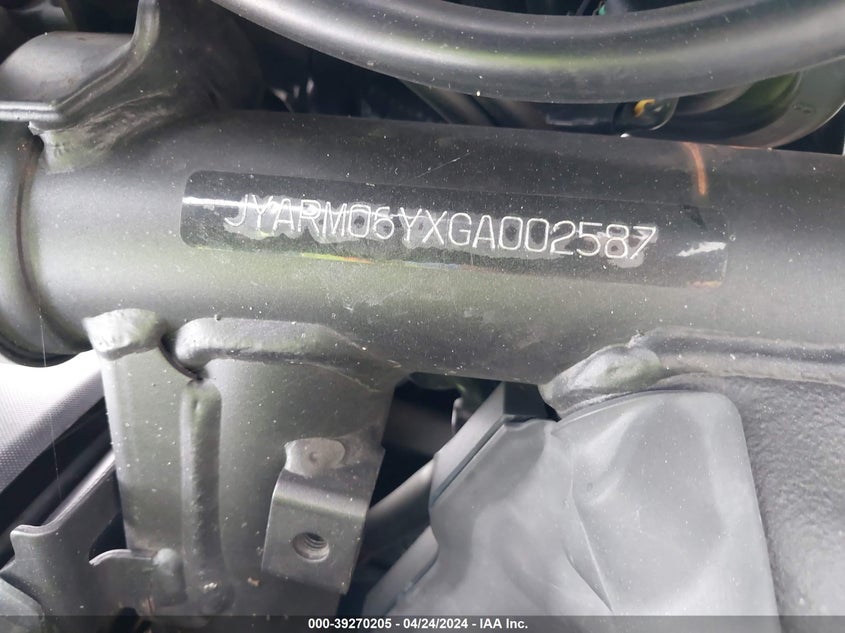 2016 YAMAHA FZ07 C JYARM06YXGA002587