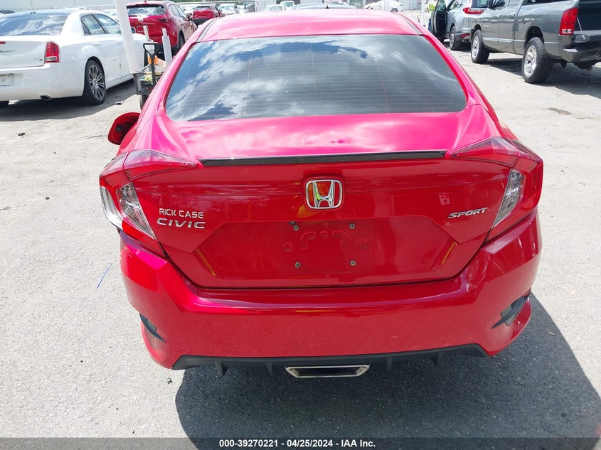 VIN 2HGFC2F88KH567518 2019 HONDA CIVIC SPORT