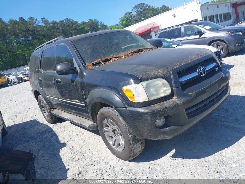 2005 Toyota Sequoia Sr5 V8 VIN: 5TDBT44A65S254388 Lot: 39270228
