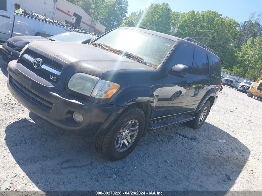 2005 Toyota Sequoia Sr5 V8 VIN: 5TDBT44A65S254388 Lot: 39270228