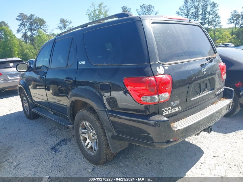 2005 Toyota Sequoia Sr5 V8 VIN: 5TDBT44A65S254388 Lot: 39270228