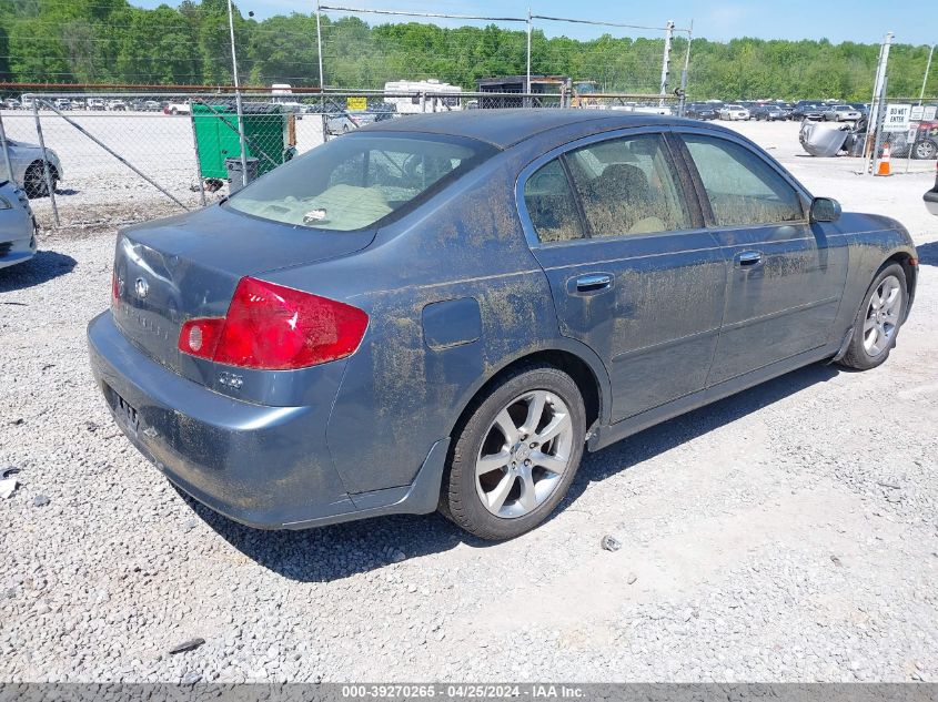 JNKCV51EX6M512970 | 2006 INFINITI G35