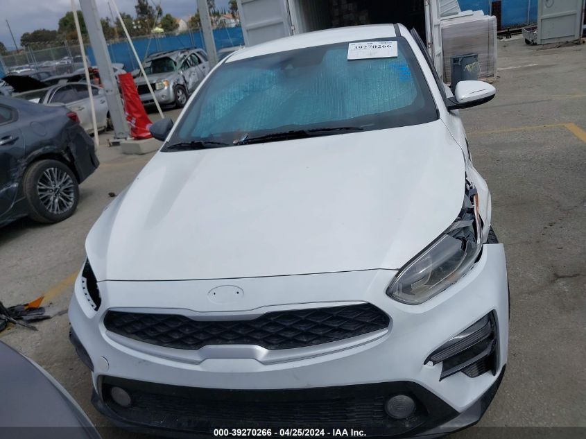 2021 Kia Forte Lxs VIN: 3KPF24AD6ME385168 Lot: 39270266