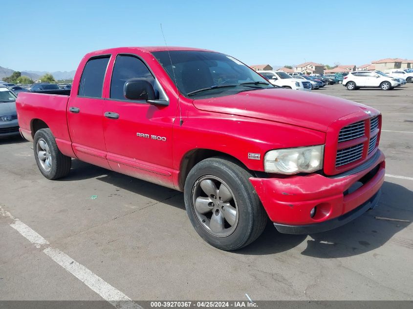 2005 Dodge Ram 1500 Slt/Laramie VIN: 1D7HA18D85S105982 Lot: 39270367