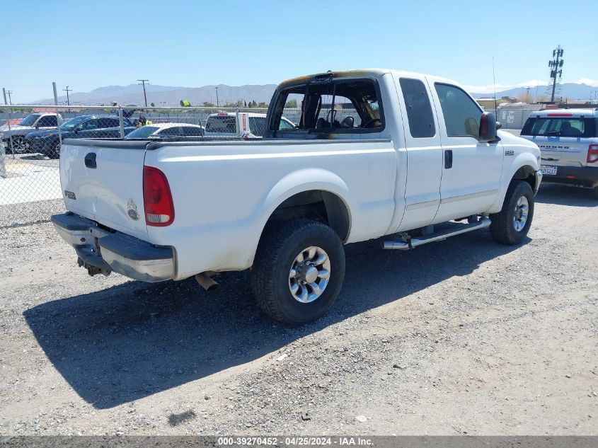 2003 Ford F-250 Lariat/Xl/Xlt VIN: 1FTNX21S63EC52386 Lot: 39270452