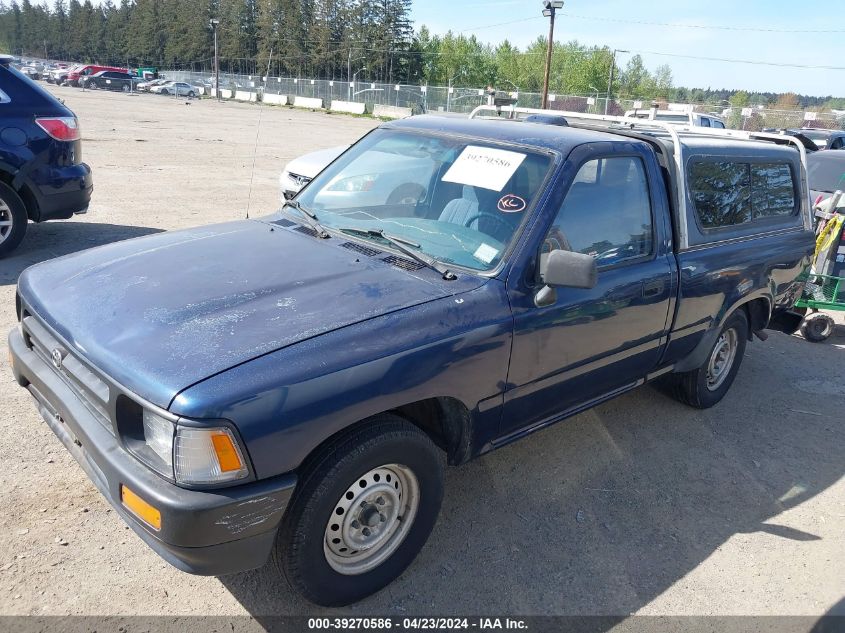 1994 Toyota Pickup 1/2 Ton Short Whlbase Stb VIN: 4TARN81A6RZ227437 Lot: 39270586