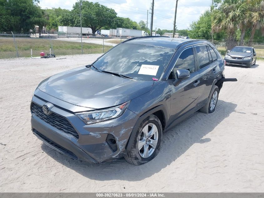 VIN 2T3W1RFV9LC070659 2020 Toyota RAV4, Xle no.2