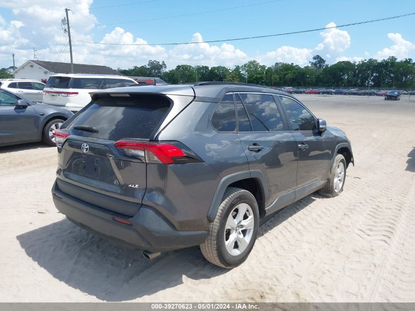 VIN 2T3W1RFV9LC070659 2020 Toyota RAV4, Xle no.4