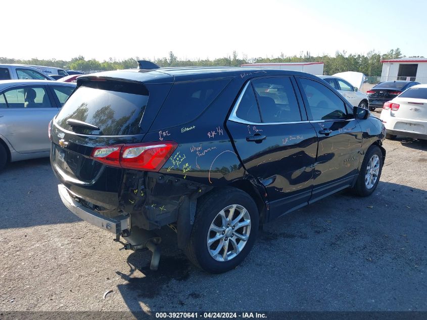 2020 Chevrolet Equinox Fwd Lt 1.5L Turbo VIN: 2GNAXKEV4L6202956 Lot: 39270641