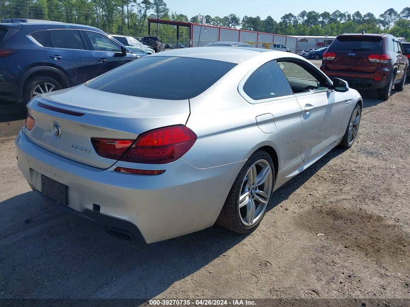 2012 BMW 650I xDrive VIN: WBALX5C52CC893947 Lot: 39270735
