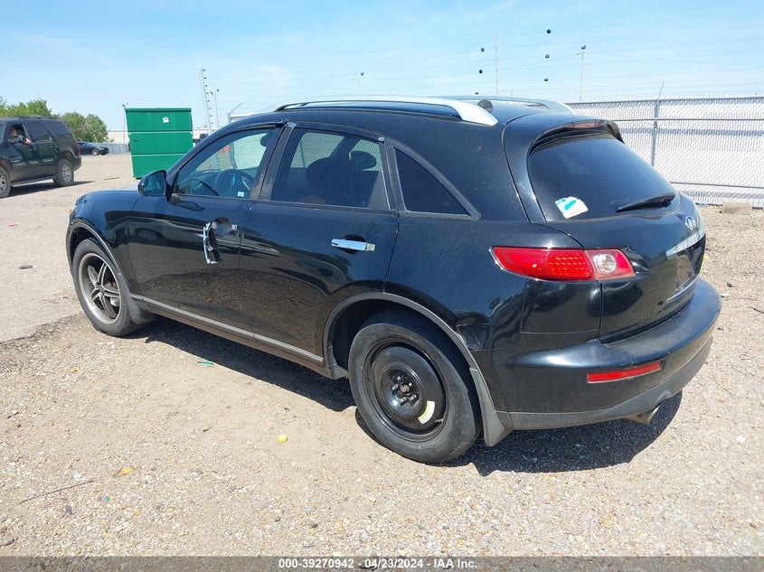 2004 Infiniti Fx45 VIN: JNRBS08W34X401373 Lot: 39270942