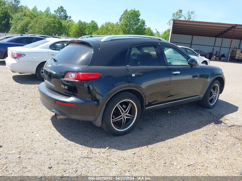 2004 Infiniti Fx45 VIN: JNRBS08W34X401373 Lot: 39270942