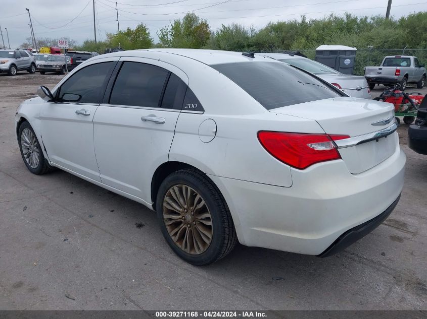 1C3CCBCB5CN302506 | 2012 CHRYSLER 200