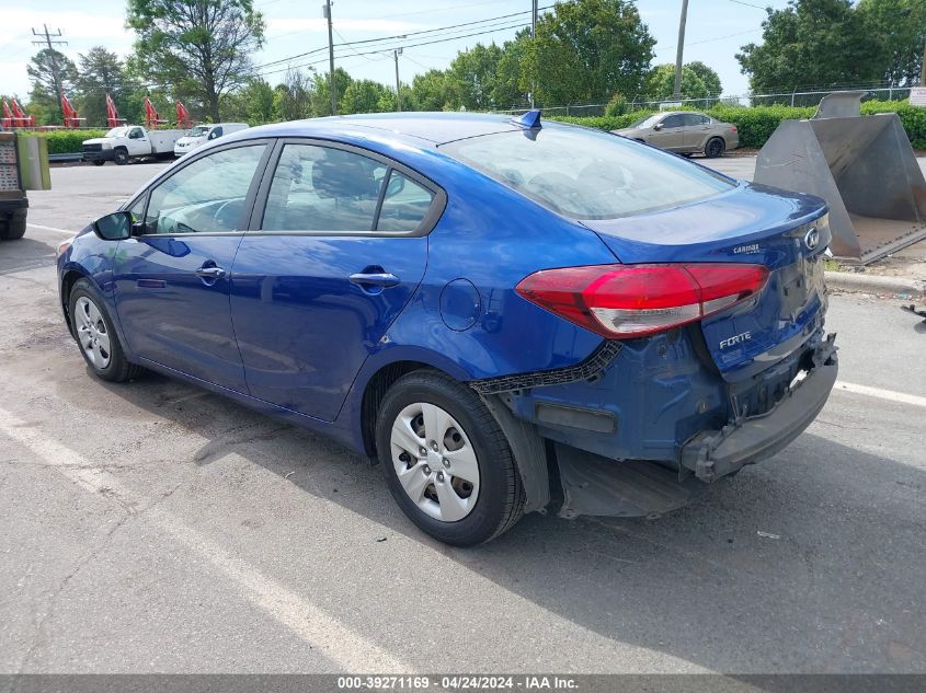 2018 Kia Forte Lx VIN: 3KPFK4A78JE180313 Lot: 40686688