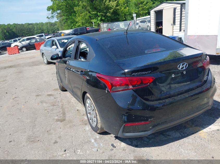 2019 Hyundai Accent Se VIN: 3KPC24A37KE050976 Lot: 39271184