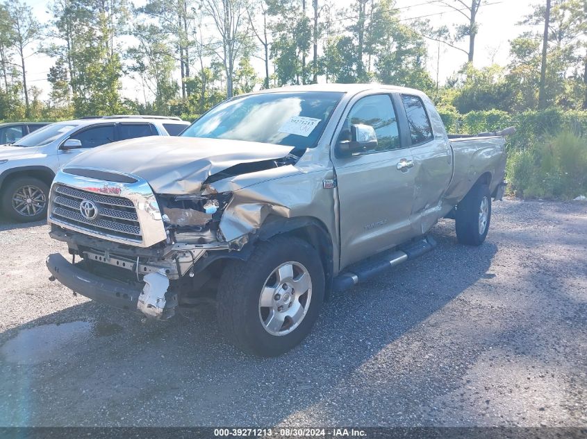 2007 Toyota Tundra Limited 5.7L V8 VIN: 5TFRV58137X022742 Lot: 39271213