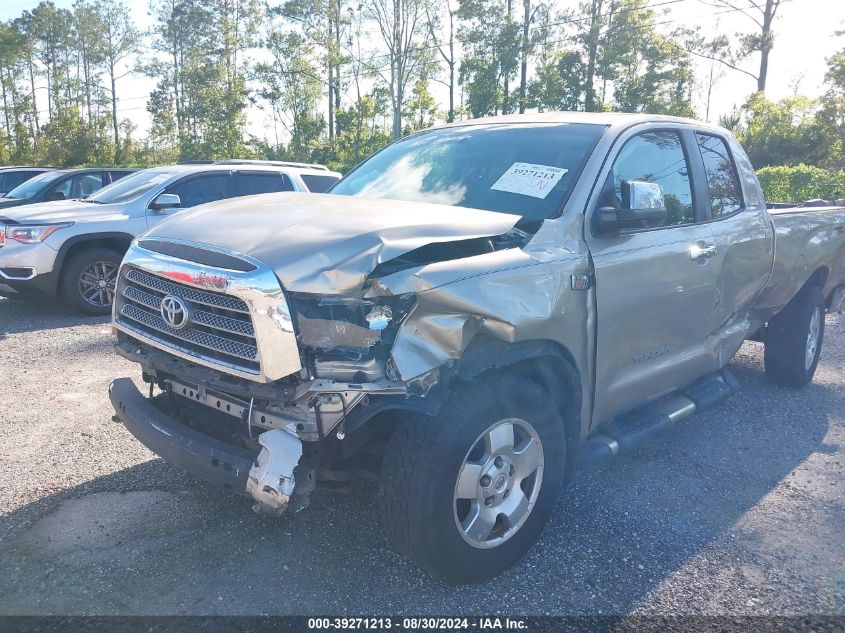 2007 Toyota Tundra Limited 5.7L V8 VIN: 5TFRV58137X022742 Lot: 39271213