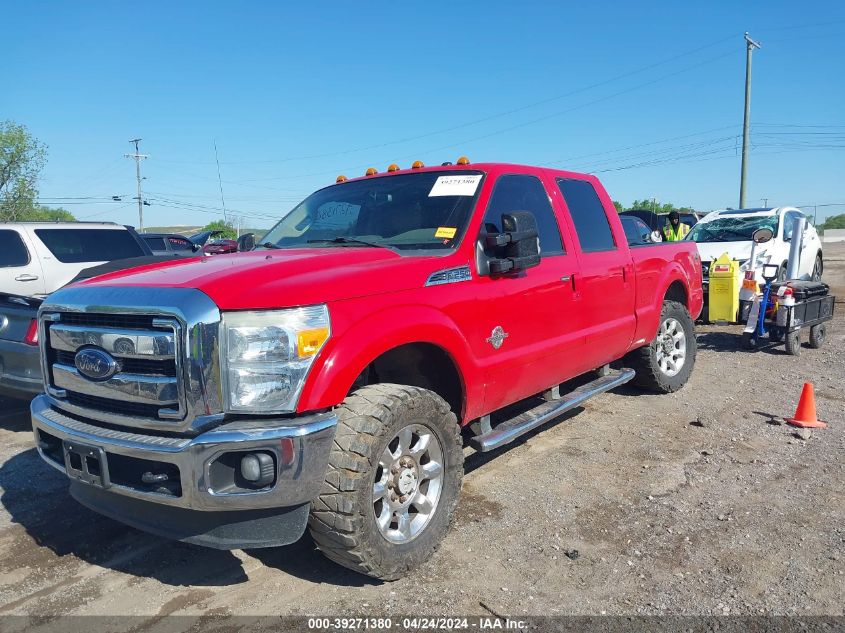 2015 Ford F-250 Lariat VIN: 1FT7W2BT5FEA57211 Lot: 39271380