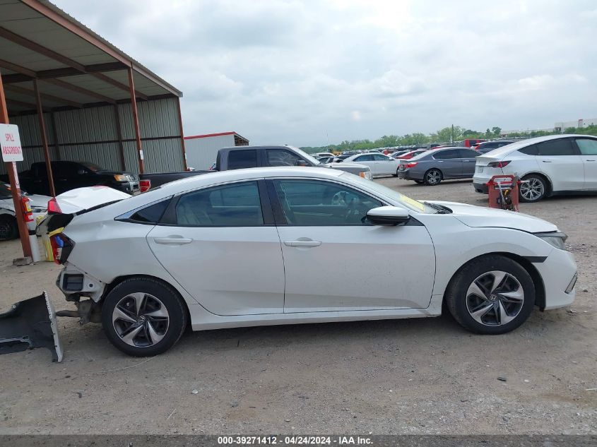 2019 Honda Civic Lx VIN: 19XFC2F62KE008166 Lot: 39271412