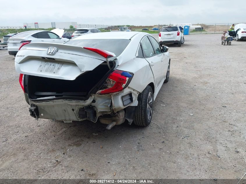 2019 Honda Civic Lx VIN: 19XFC2F62KE008166 Lot: 39271412