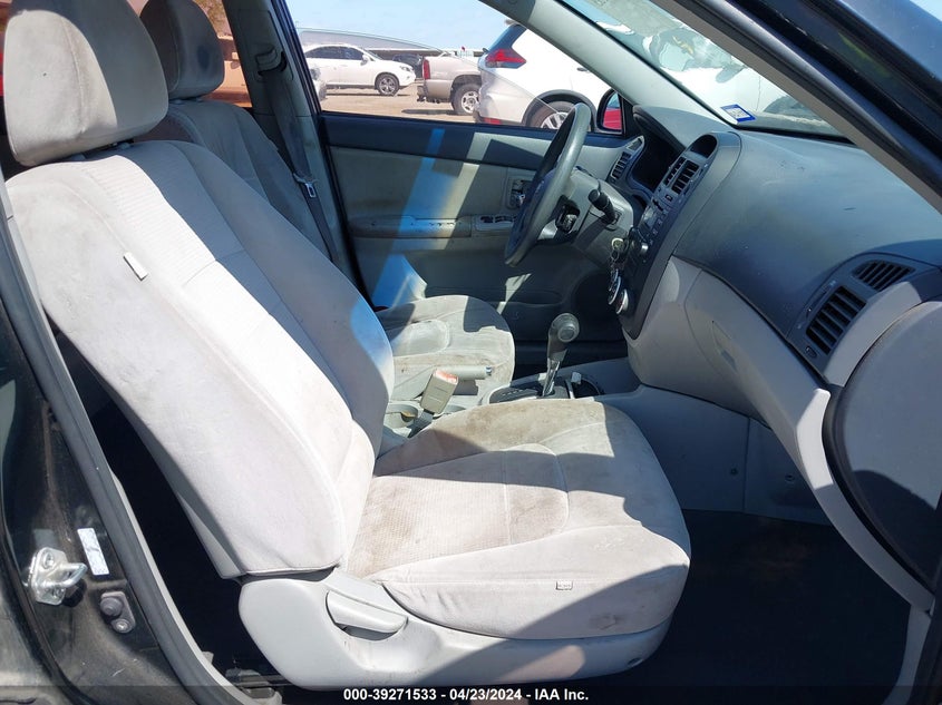 2008 Kia Spectra Ex VIN: KNAFE121285499404 Lot: 39271533