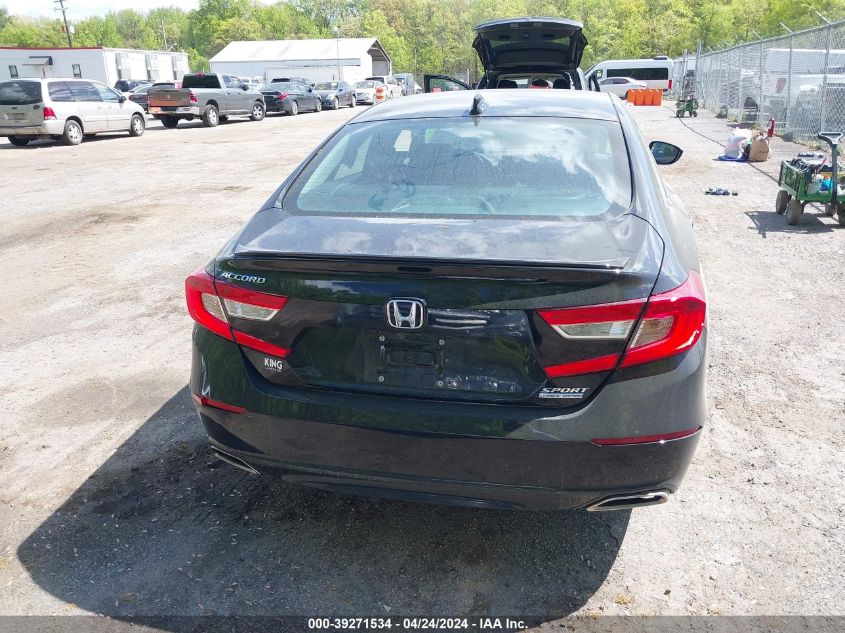 2022 Honda Accord Sport Special Edition VIN: 1HGCV1F44NA115783 Lot: 39271534